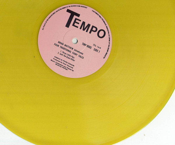 Unknown Artist - Four Traditional Fairy Tales - Used Vinyl Record image 3