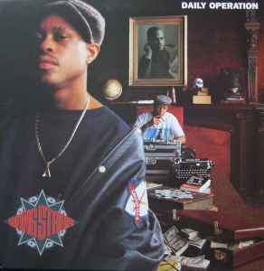 Gang Starr - Daily Operation - Used Vinyl Record image 1