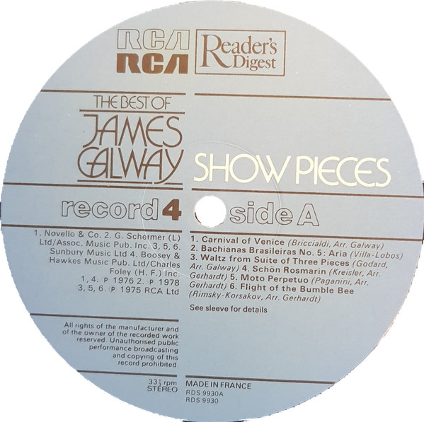 James Galway - Best Of - Used Vinyl Record image 17