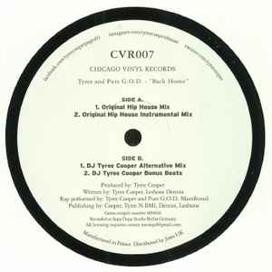 Tyree Cooper - Back Home - Vinyl Record 12" image 1
