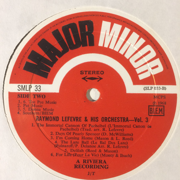 Raymond Lefevre Et S - Raymond Lefevre & His Orchestra Volume 3 - Used V image 4