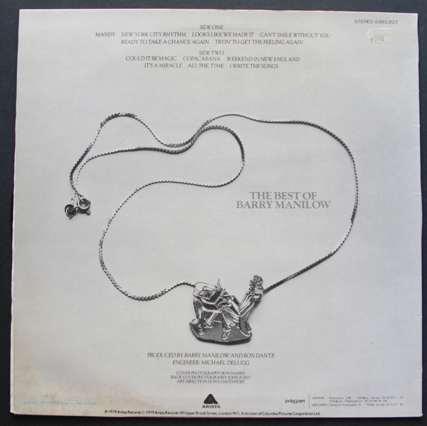 Barry Manilow - Manilow Magic- The Best Of - Used Vinyl Record image 2