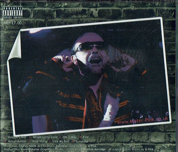 Mister Pink - Live At The Brickmakers Part Two - Used CD image 2