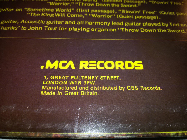 Wishbone Ash - Argus - Used Vinyl Record image 4