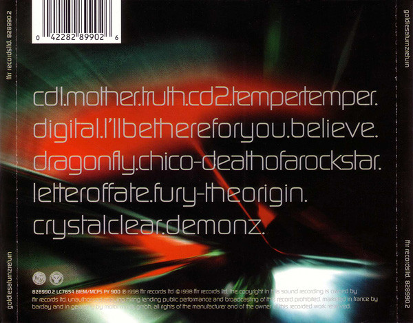 Goldie - Saturnz Return - CD image 2