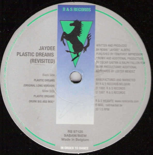 Jaydee - Plastic Dreams (Revisited) - Used Vinyl Record 12" image 3