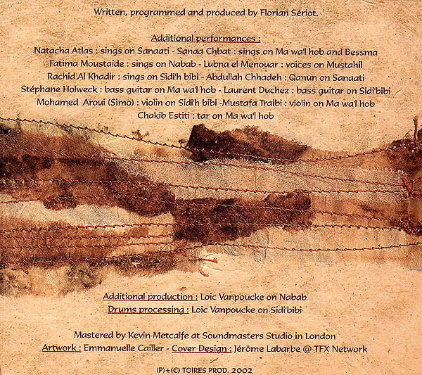 Toires - Sanati - CD image 3