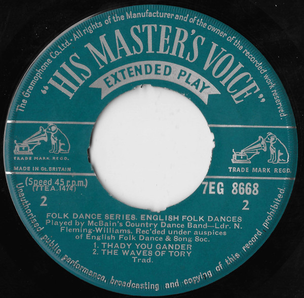McBain's Country Dan - Four Traditional Country Dances - Used Vinyl Reco image 4