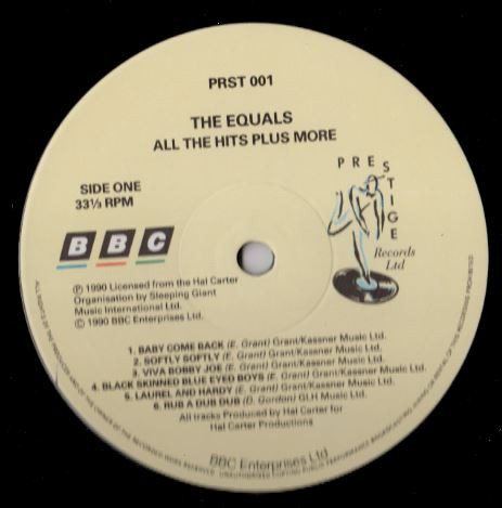 Equals - All The Hits Plus More - Used Vinyl Record image 4