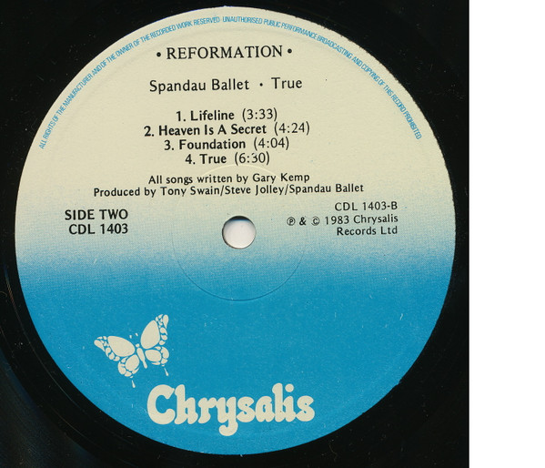 Spandau Ballet - True - Used Vinyl image 6