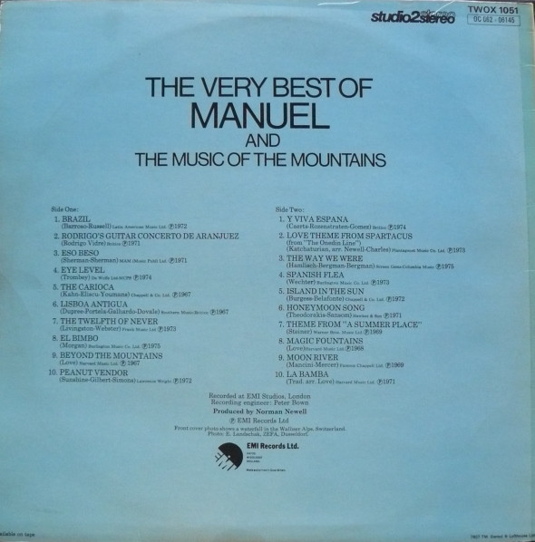 Manuel And His Music - Very Best Of Manuel And The Music Of The Moun image 2