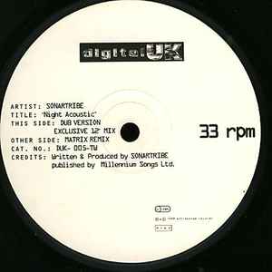 Sonartribe - Night Acoustic - Vinyl Record 12" image 1