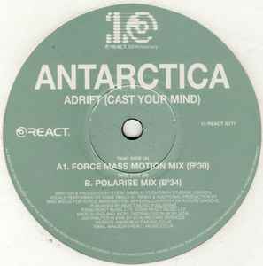 Antartica - Adrift (Cast Your Mind) - Used Vinyl Record 12" image 1