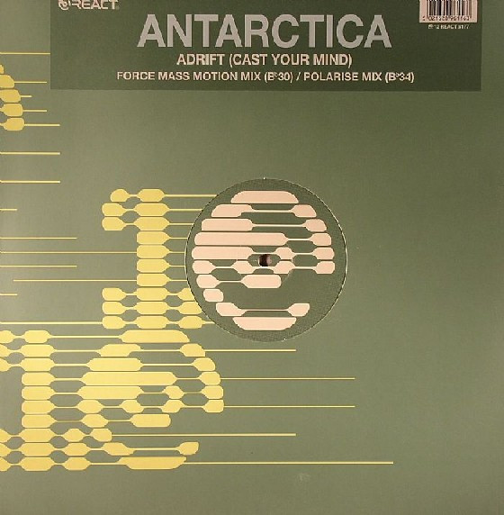 Antartica - Adrift (Cast Your Mind) - Used Vinyl Record 12" image 3