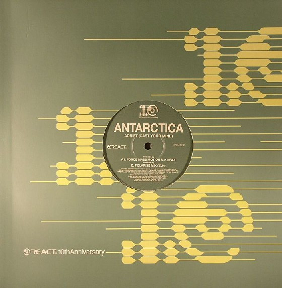 Antartica - Adrift (Cast Your Mind) - Used Vinyl Record 12" image 4