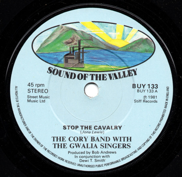 Cory Band - Stop The Cavalry - Used Vinyl Record 7" image 5