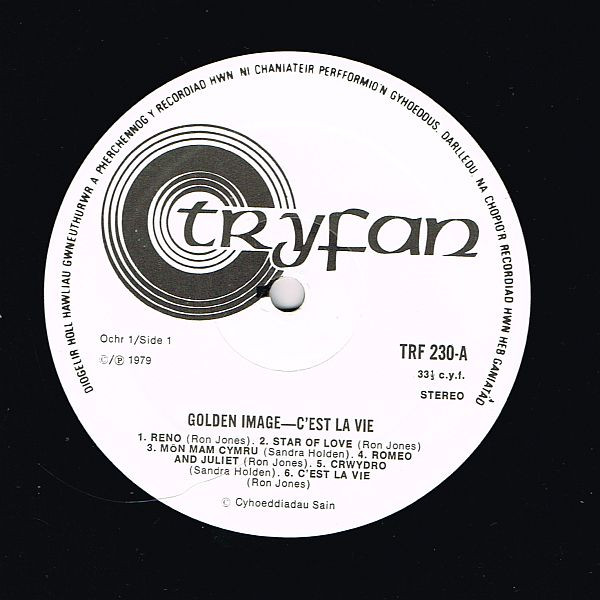 Golden Image - C'est La Vie! - Used Vinyl Record image 3