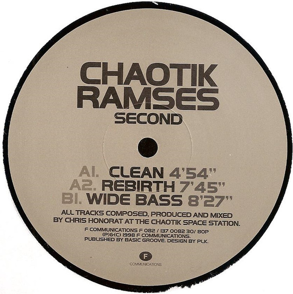 Chaotik Ramses - Second - Used Vinyl Record 12" image 3