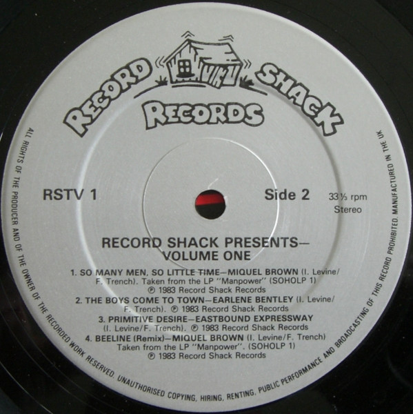Various - Record Shack Presents Volume One - Used Vinyl Record image 5