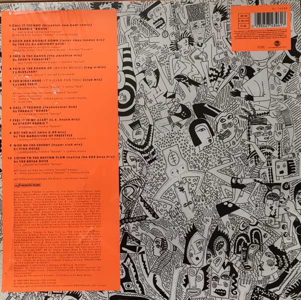 Various - Dance Madness And The Brooklyn Groove - Used Vinyl Record image 3