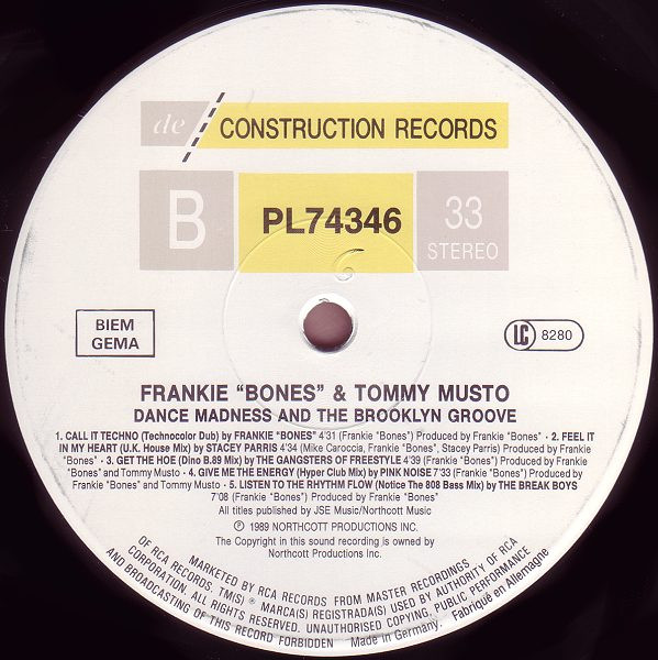 Various - Dance Madness And The Brooklyn Groove - Used Vinyl Record image 5