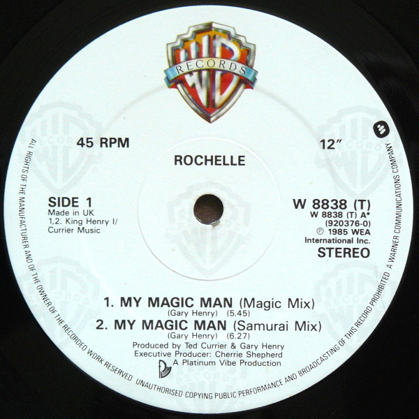 Rochelle - My Magic Man - Used Vinyl Record 12" image 3