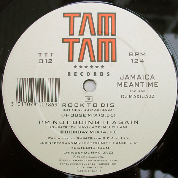Jamaica Mean Time - Rock To Dis - Used Vinyl Record 12" image 4