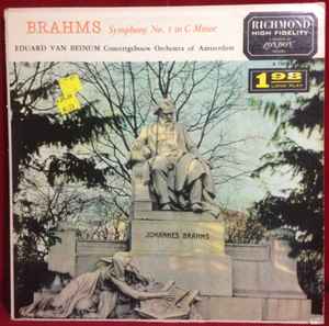 Johannes Brahms - Symphony No. 1 In C Minor, Op. 68 - Used Vinyl Rec image 1