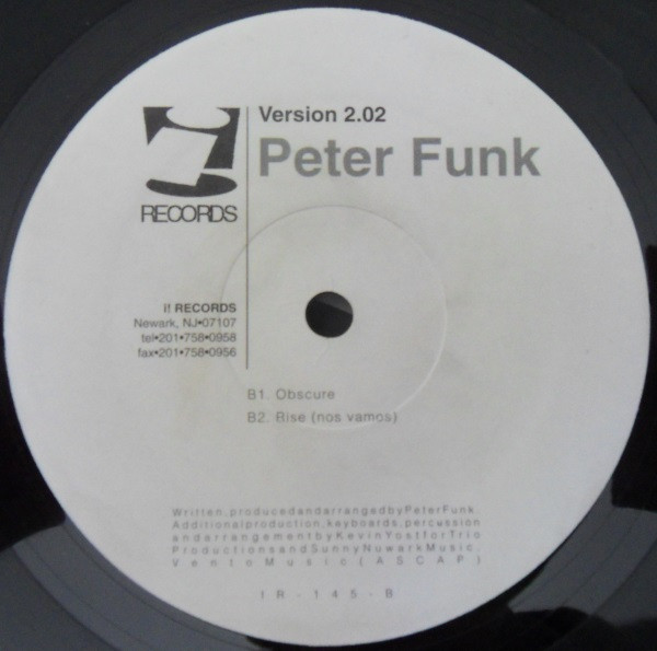 Peter Funk - Version 2.02 - Used Vinyl Record 12" image 2