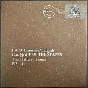 Hope Of The States - Enemies/Friends - Used Vinyl Record 7" image 1