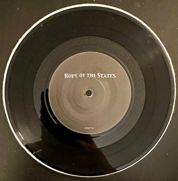 Hope Of The States - Enemies/Friends - Used Vinyl Record 7" image 3