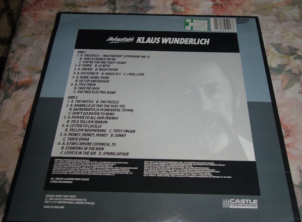 Klaus Wunderlich - Unforgettable Golden Classics - Used Vinyl Record image 2