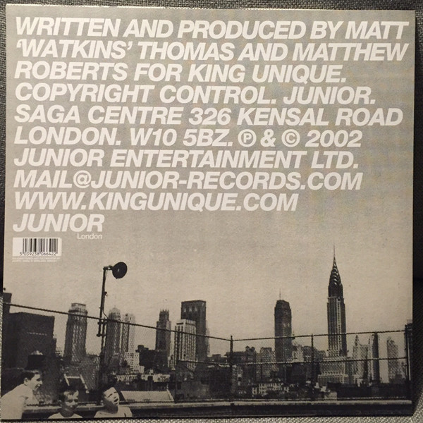 King Unique - Lighters / Music Please - Used Vinyl Record 12" image 2