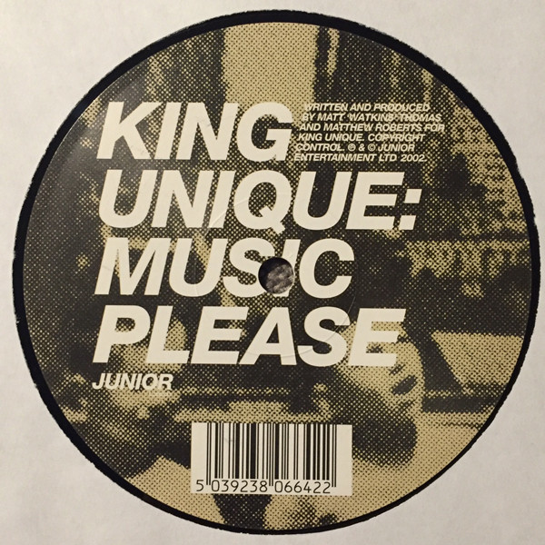 King Unique - Lighters / Music Please - Used Vinyl Record 12" image 4