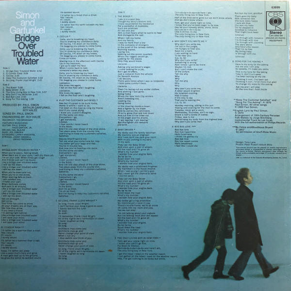 Simon & Garfunkel - Bridge Over Troubled Water - Used Vinyl Record image 2