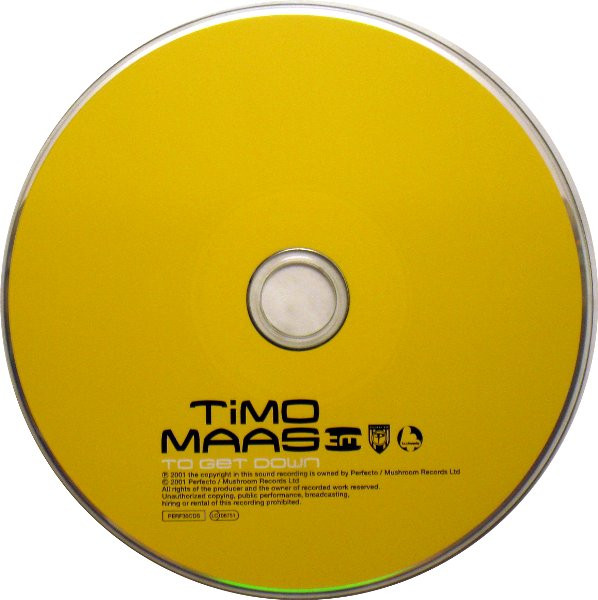 Timo Maas - To Get Down - Used CD image 3