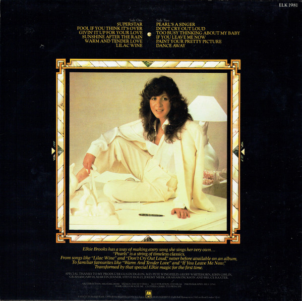 Elkie Brooks - Pearls - Used Vinyl Record image 2