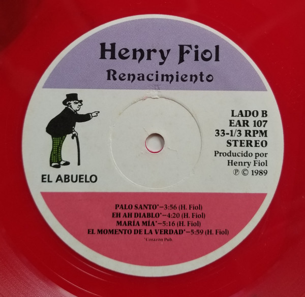 Henry Fiol - Renacimiento - Used Vinyl Record image 3