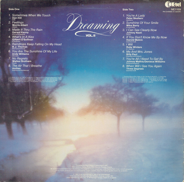 Various - Dreaming Vol.II - Used Vinyl Record image 2