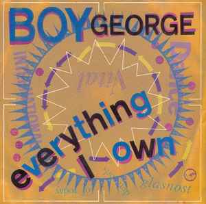 Boy George - Everything I Own - Used Vinyl Record 7" image 1