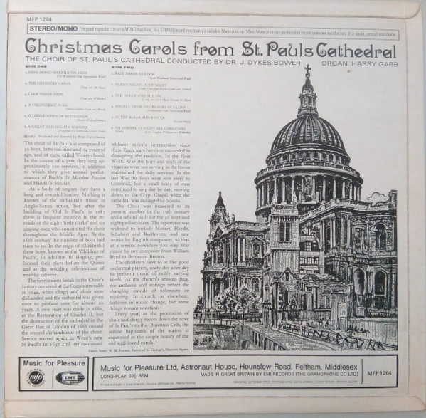 St. Paul's Cathedral - Christmas Carols From St. Paul's Cathedral - U image 2