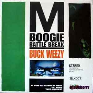 M-Boogie - Buck Weezy Battle Break - Used Vinyl Record image 1