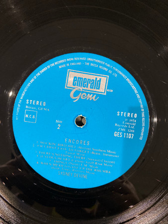 Sydney Devine - Encores - Used Vinyl Record image 3
