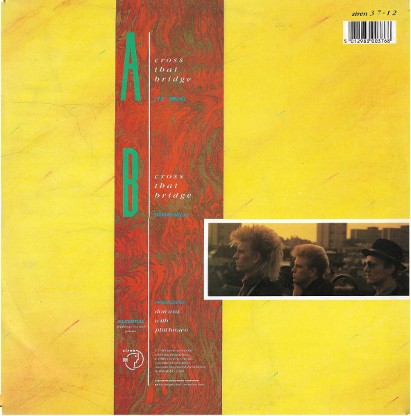Ward Brothers - Cross That Bridge - Used Vinyl Record 12" image 2