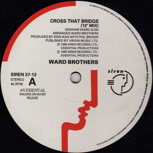 Ward Brothers - Cross That Bridge - Used Vinyl Record 12" image 3
