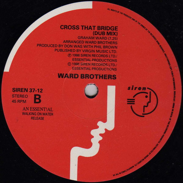 Ward Brothers - Cross That Bridge - Used Vinyl Record 12" image 4