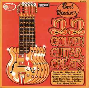 Bert Weedon - 's 22 Golden Guitar Greats - Used Vinyl Record image 1