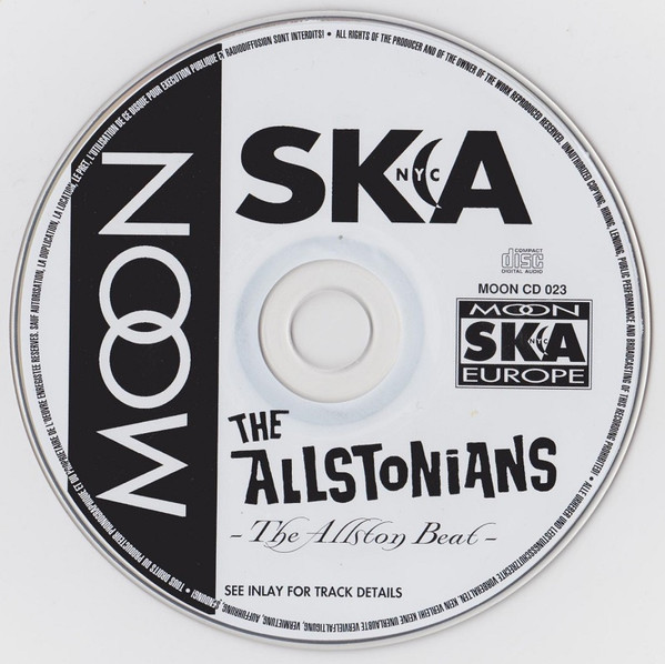 Allstonians - Allston Beat - Used CD image 3