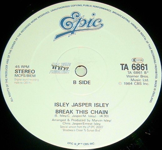 Isley Jasper Isley - Insatiable Woman - Used Vinyl Record 12" image 3