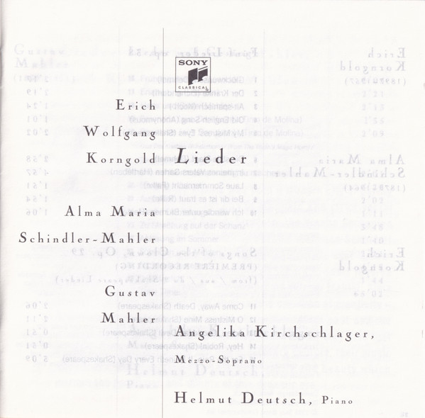 Angelika Kirchschlag - Lieder - Used CD image 6